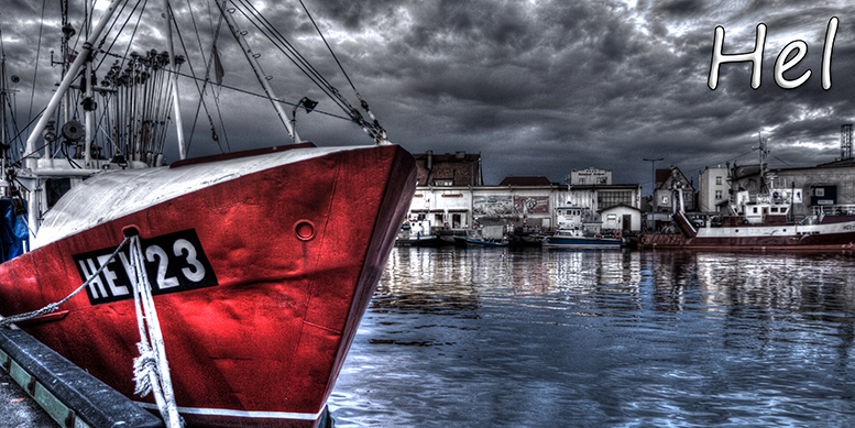 Hel, pocztwki z Helu, Port Hel, Nadmorski Park Krajobrazowy