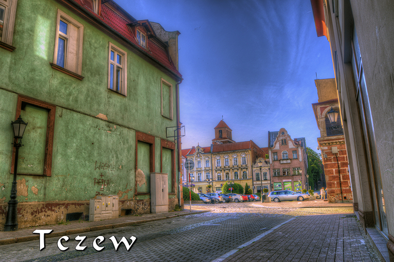 Tczew, Most Lisewski, Wisa w Tczewie, Centrum Tczewa, rynek w Tczewie