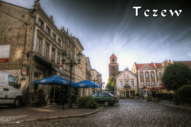 Tczew, Most Lisewski, Wisa w Tczewie, Centrum Tczewa, rynek w Tczewie