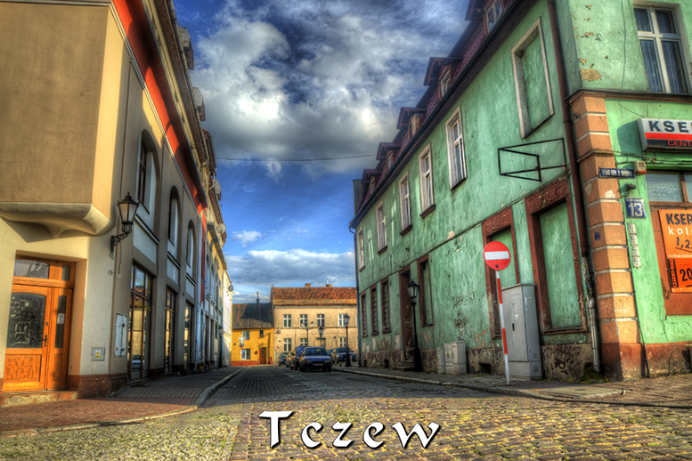 Tczew, Most Lisewski, Wisa w Tczewie, Centrum Tczewa, rynek w Tczewie